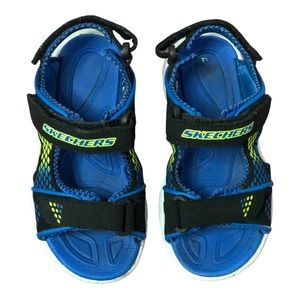 SKECHERS S Lights: E II Sandal - Beach Glowers Sandal  in a size 10